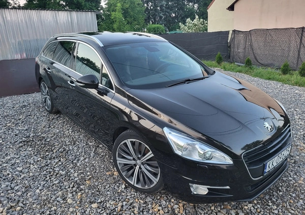 Peugeot 508 cena 35900 przebieg: 250000, rok produkcji 2011 z Pabianice małe 46